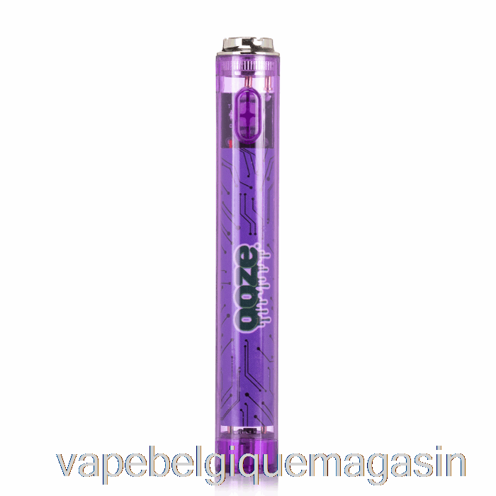 Vape Juice Ooze Slim 400mah Clear 510 Vape Batterie Ultra Violet